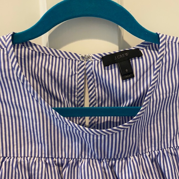 J. Crew ruffle top. - Picture 4 of 5